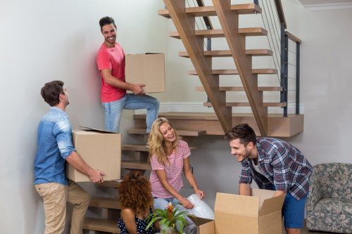 House movers planning a residential move in Cranford