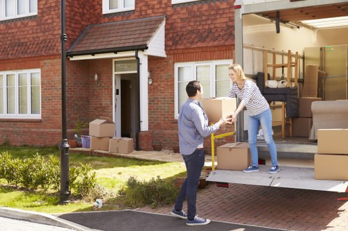 Man With A Van Cranford moving service helping with a local house move