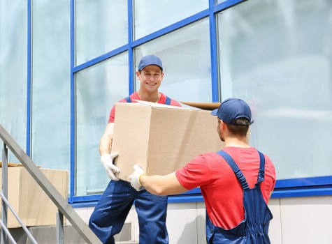 Professional packing and loading for a home move in Cranford