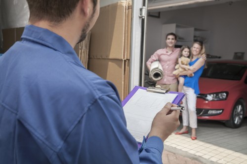Risk assessment planning for a safe move with a van team