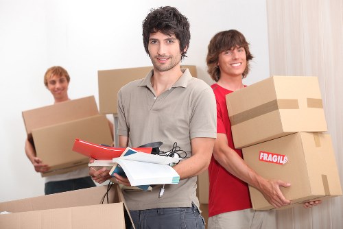 Man with a van service helping with a local move in Cranford