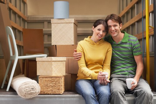Local packing service supporting a residential move in Cranford