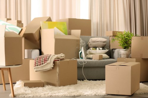 Careful access planning for a commercial move in Cranford streets