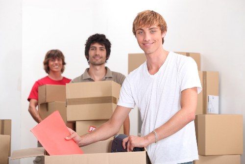 Professional movers planning a Cranford property relocation