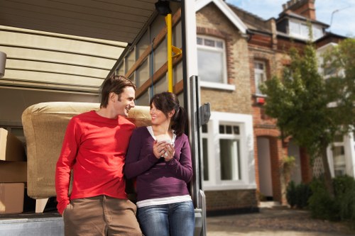 Local Cranford moving truck prepared for residential removals